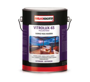 Barniz 1 galón Vitrolux-65 natural mate Chilcorrofin