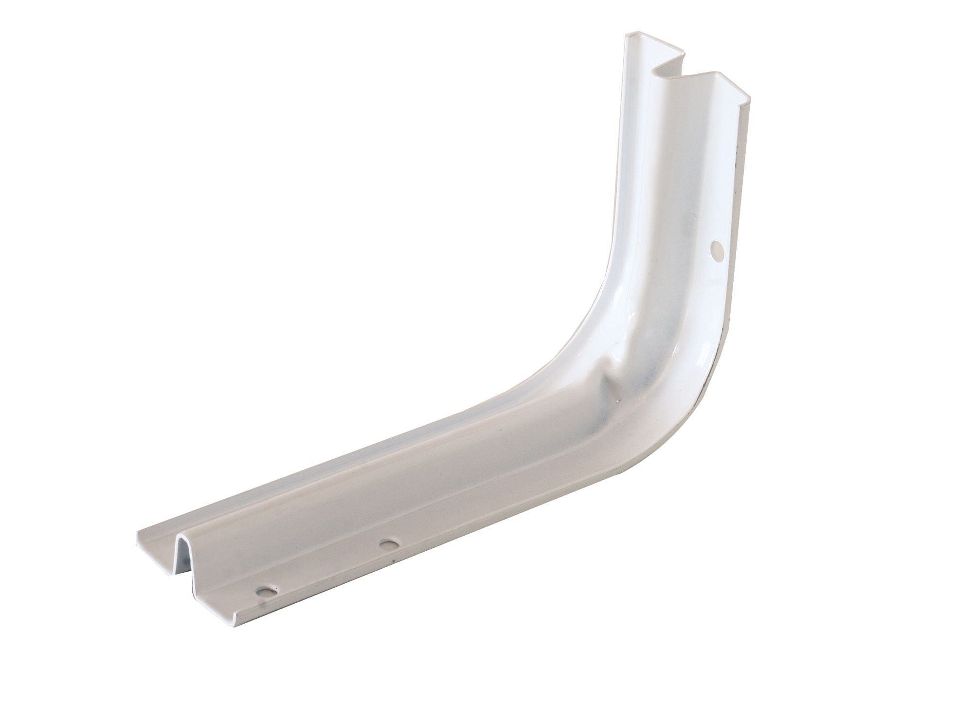 Soporte fijo repisa 10 x 15 cm blanco Ducasse
