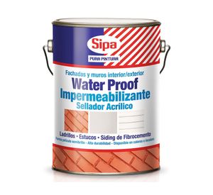 Primer 1 galón WaterProof transparente semi brillante Sipa