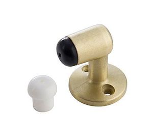 Tope puerta curvo 701 bronceado Poli