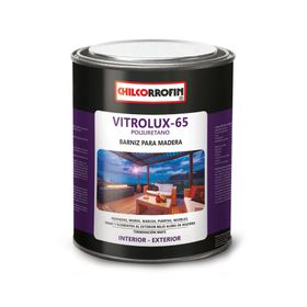 Barniz 1/4 galón Vitrolux-65 natural mate Chilcorrofin