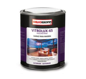 Barniz 1/4 galón Vitrolux-65 natural mate Chilcorrofin