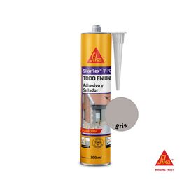 Sellador adhesivo 300 ml Sikaflex 11FC gris Sika