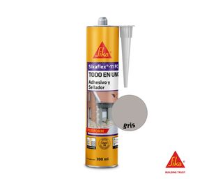 Sellador adhesivo 300 ml Sikaflex 11FC gris Sika