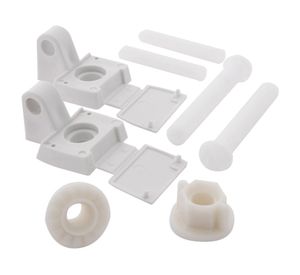 Bisagra tapa WC Caprice blanco Fanaloza