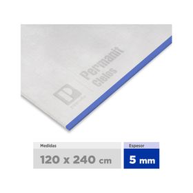 Plancha fibrocemento 5x1200x2400 mm Permanit cielo Pizarreño