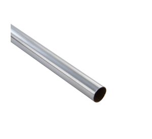 Barra cortina baño 2 m cromada Metalhsa