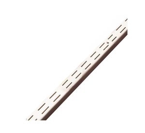 Pilar ranurado doble 32 cm blanco Ducasse