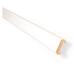 Solución de borde 15mm 2,44 m blanco Reperf