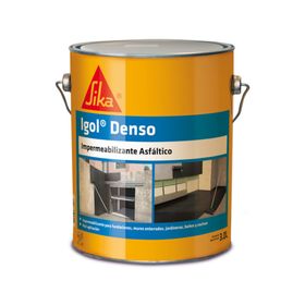 Pintura impermeabilizante 3 litros igol denso Sika.