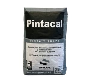 Pintacal 25 kilos tradicional Soprocal