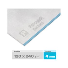 Fibrocemento Permanit uso base 4x1200x2400 mm.