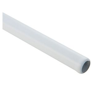 Barra cortina baño 150 cm fierro blanco 5F