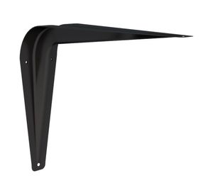 Soporte repisa 13 x 15 cm escuadra negro Ducasse