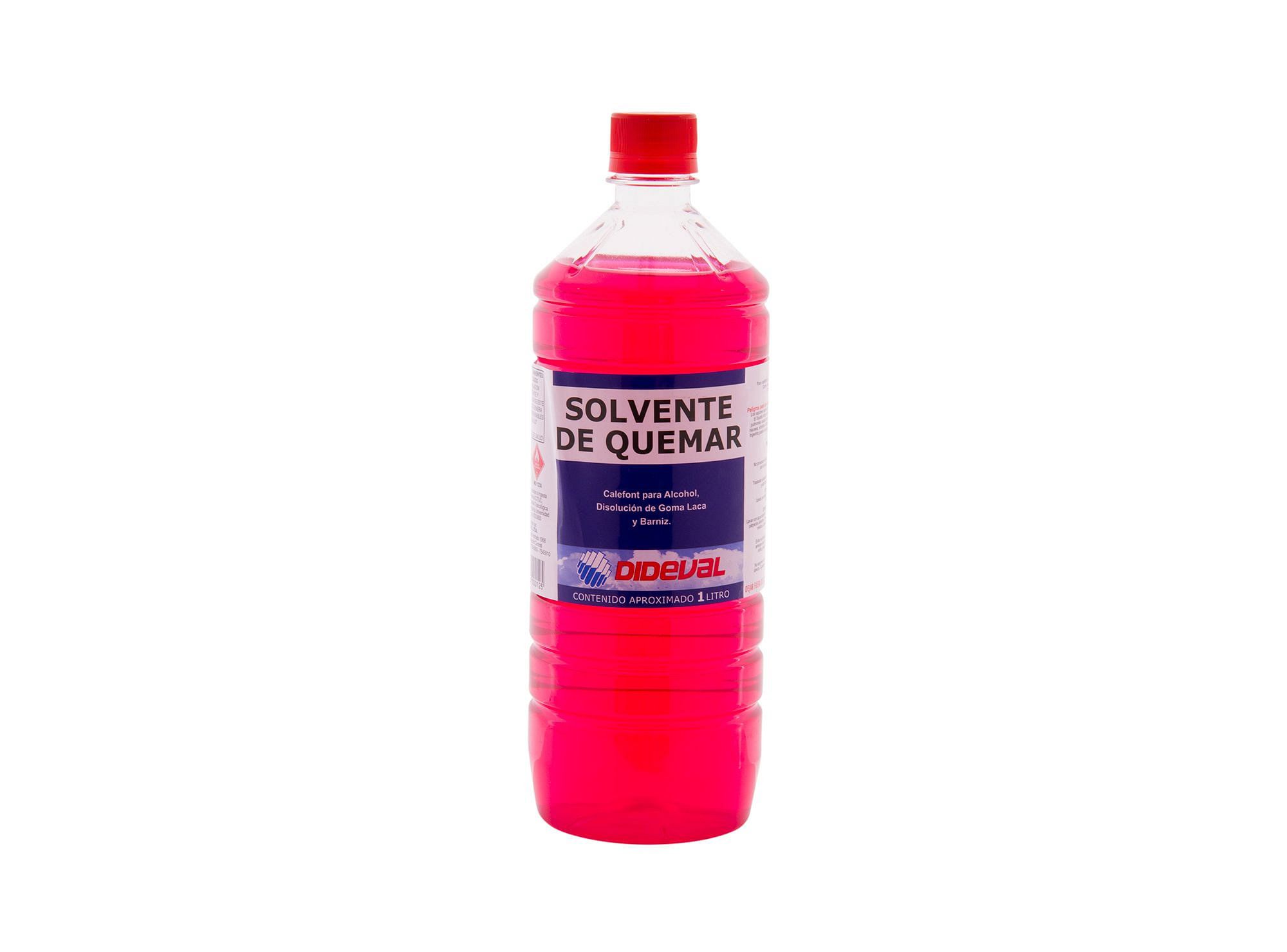 Solvente de Quemar 1 Litro Dideval