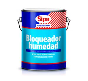 Bloqueador humedad 1/4 galón blanco Sipa