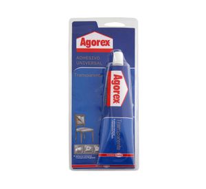Adhesivo universal 120 ml transparente Agorex