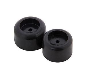 Tope puerta n°2 color negro Goma hogar