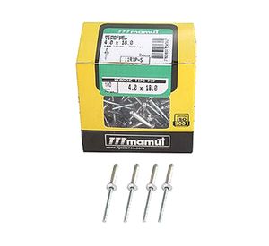 Remache tipo pop t-3. 4 x 18 mm Mamut