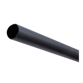 Barra cortina 1'' 2,5 m negra Ferrato