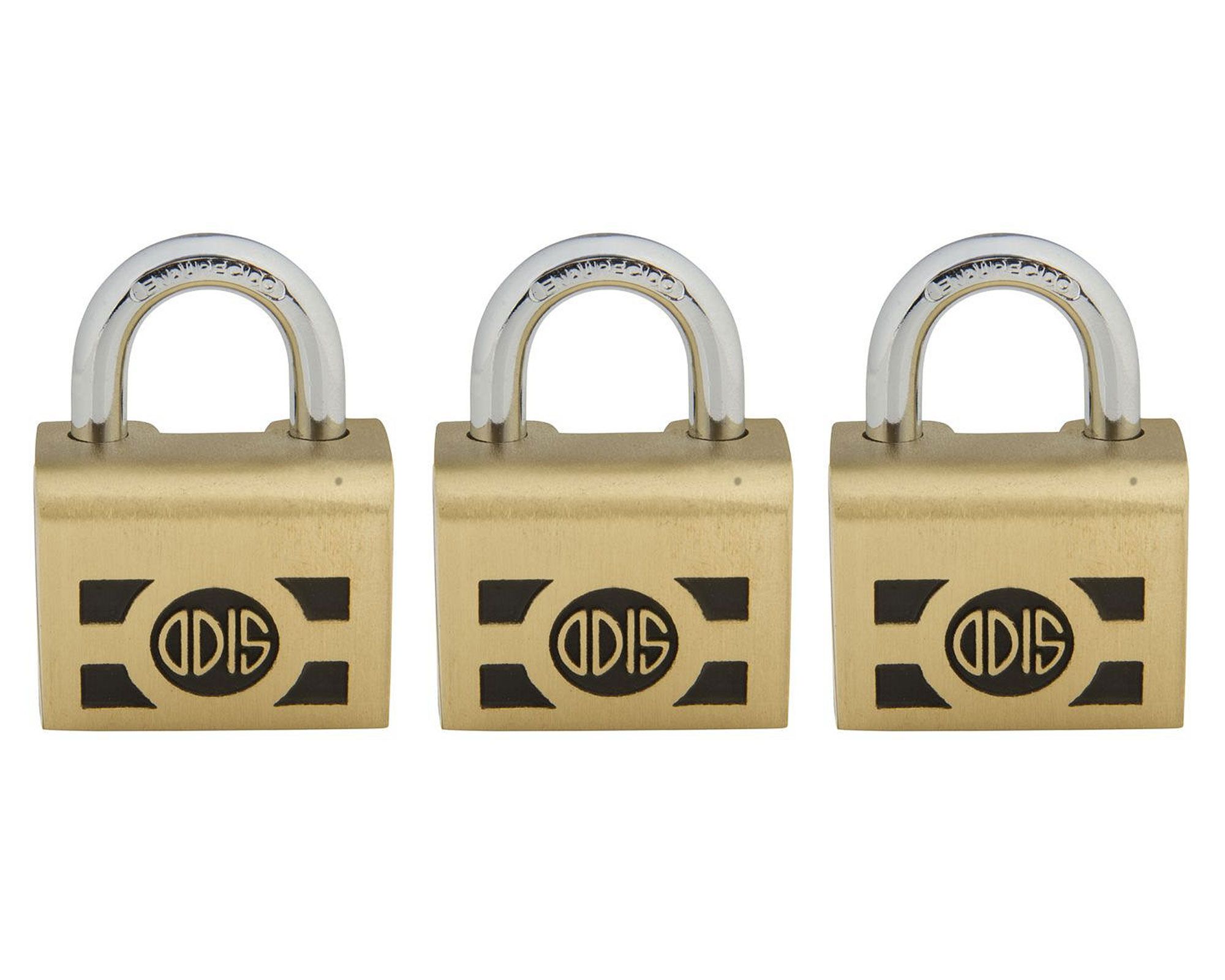 OS 91SZ ヘリ　メーカーOH済 USED品 Pack 3 candados medio exterior bronce 46mm S700 Odis | Easy.cl