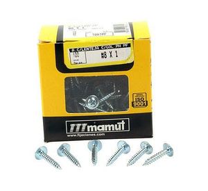 Autoperforante ph cabeza lenteja con golilla. 8 mm x 1’’ Mamut