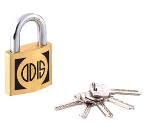 Candado alta seguridad exterior bronce 60mm S400 Odis