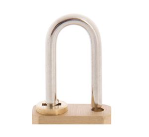 Candado viajero con clave 3 diales locker/maleta/mochila bronce 21mm Viajero Odis