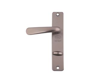 Cerradura embutir manilla baño/dormitorio clásica Poli