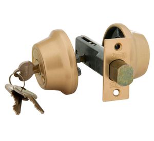 Cerrojo tubular doble 4070 bronce Scanavini.