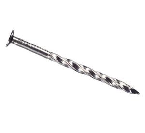 Clavo helicoidal 2'' acero bolsa 1/2 kilo Inchalam