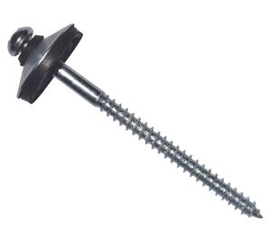 Tornillo para techo con sello 2 1/2" 100 unidades