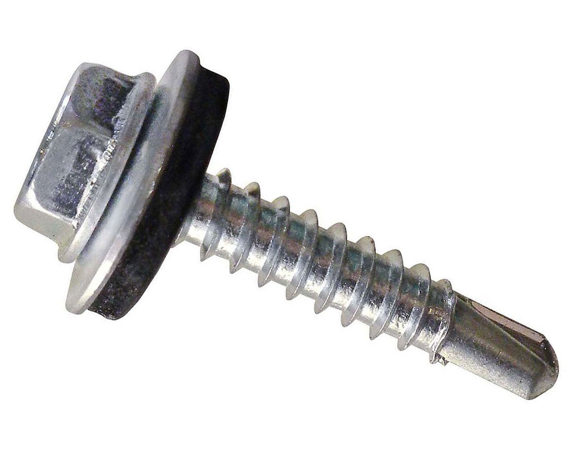 Autoperforante hexagonal con golilla 1/4x3 1/2'' 100 unidades Mamut
