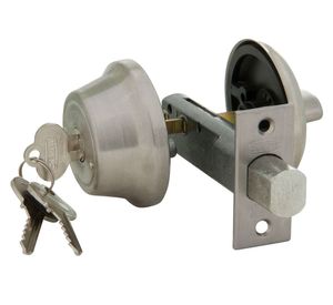 Cerrojo tubular simple 4074 plata Scanavini