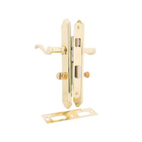 Cerradura embutida manilla baño bronce Anna Poli