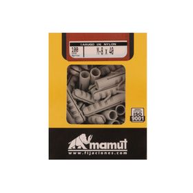 Tarugo nylon M8X40'' 100 unidades Mamut