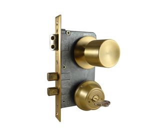 Cerradura embutida acceso 4180 bronce Scanavini