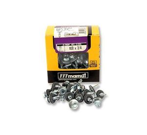 Autoperforante hexagonal con golilla neopreno. 10 mm x 3/4’’ Mamut