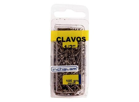 Clavo corriente 1/2'' x 100 grs Inchalam