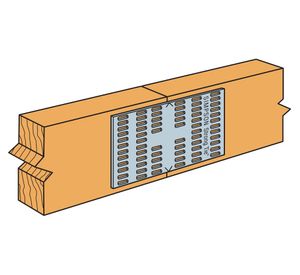 Plato dentado 3x6'' Simpson Strong-Tie.