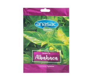 Semilla albahaca 5 gr Anasac