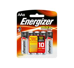 Pila alcalina Max AA 8 unidades Energizer