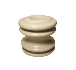 Aislador tensión 10 kv carrete blanco Rema