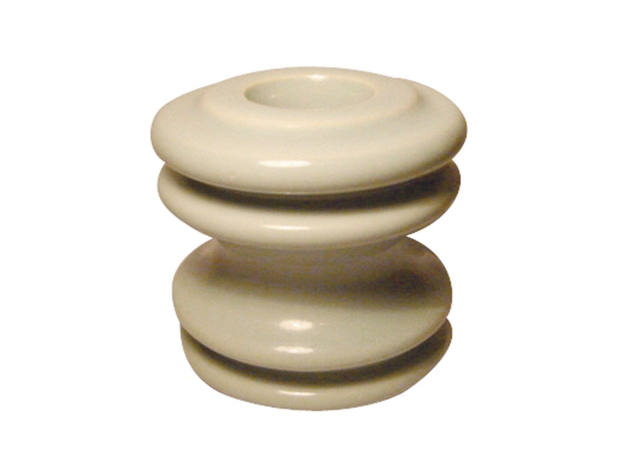 Aislador tensión 10 kv carrete blanco Rema