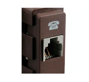 Módulo toma RJ11 Génesis café Schneider