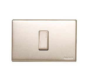 Interruptor simple embutido 9/12 magic oxidal Bticino