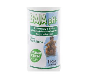 Baja pH piscina 1 kg Pura tech
