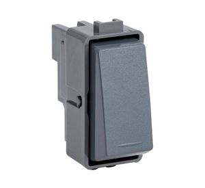 Módulo pulsador 16A 9/12 Génesis negro Schneider