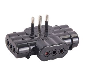 Adaptador triple 10A-250v Rema