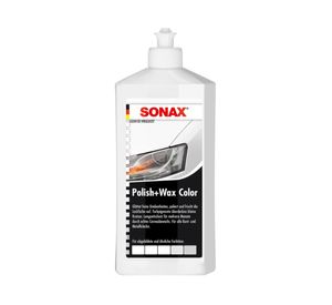 Cera auto 500 ml Polish&wax color blanco Sonax